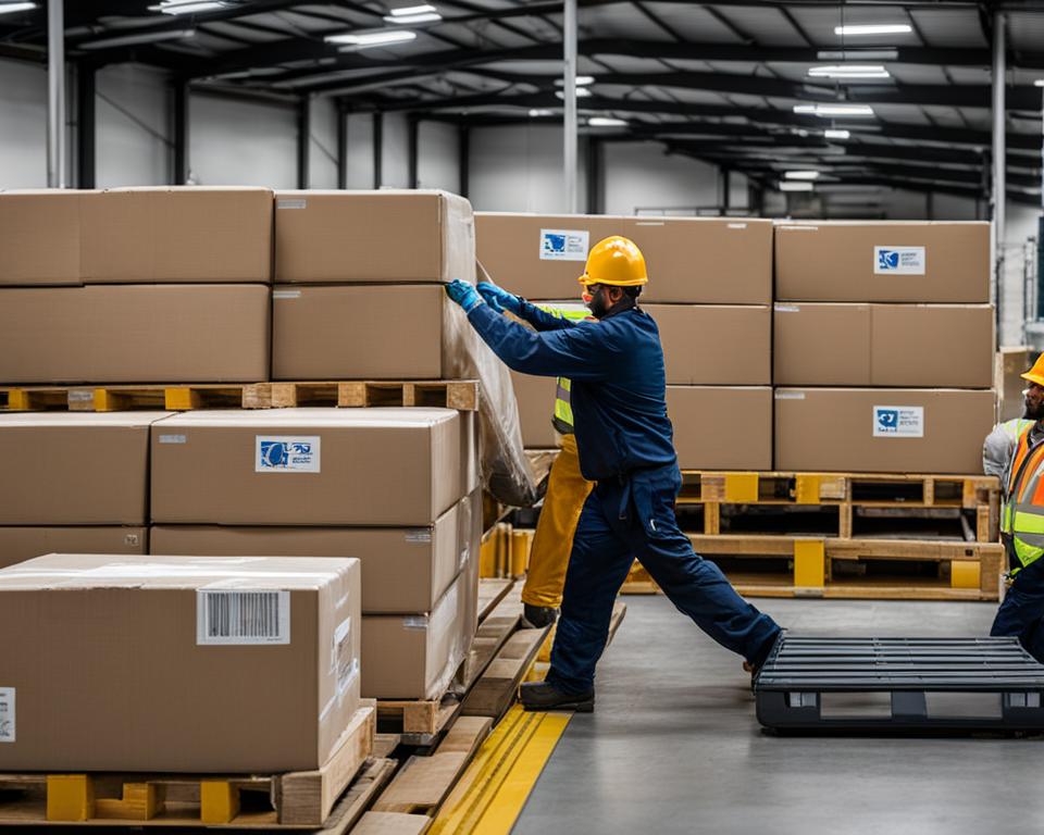 TForce Freight package handling