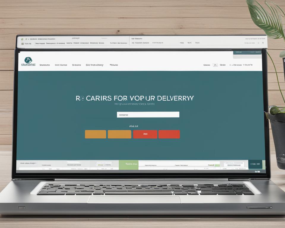 R&L Carriers online booking system