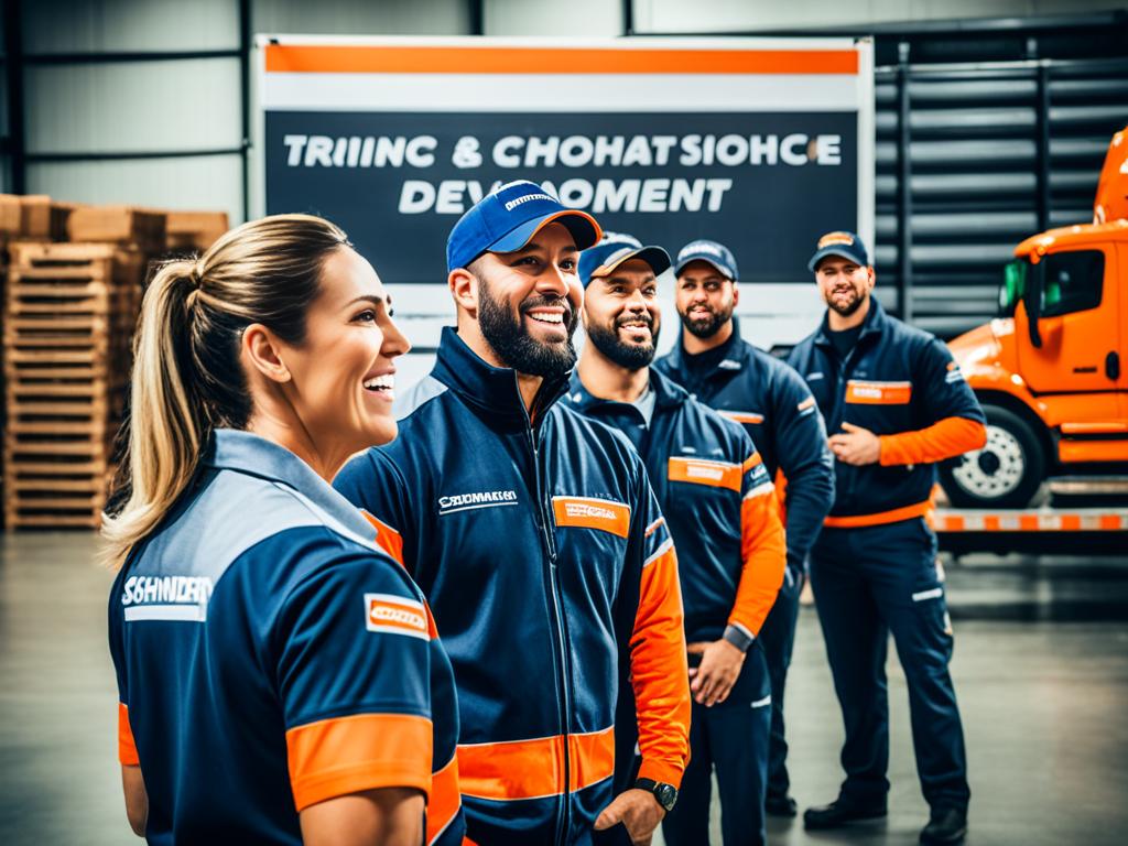 Skill Building for Success: Training and Development at Schneider Trucking