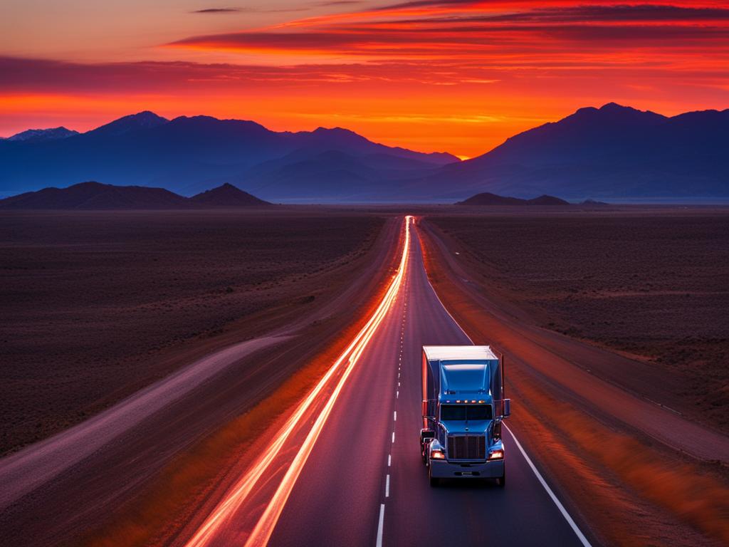 Variant trucking route efficiency